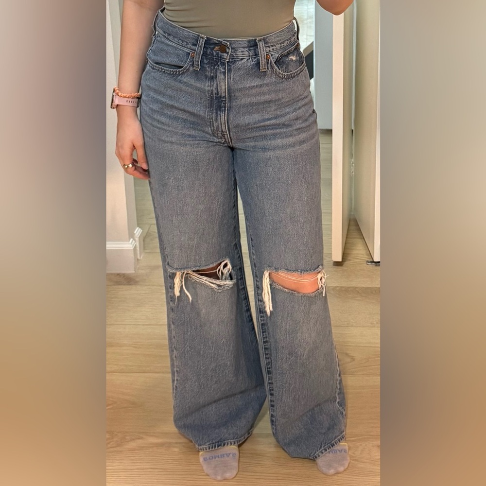 Madewell super  Wide-Leg Jeans